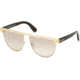 Tom Ford FT0570 Sunglasses - Shiny Rose Gold Frame Color, Brown Mirror Lens Color