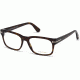 Tom Ford FT5432 Eyeglass Frames - Dark Havana Frame Color, Dark Havana Lens Color