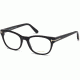 Tom Ford FT5433 Eyeglass Frames - Shiny Black Frame Color, Shiny Black Lens Color