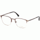 Tom Ford FT5453 Eyeglass Frames - Matte Dark Brown Frame Color