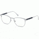 Tom Ford FT5483 Eyeglass Frames - Shiny Rhodium Frame Color