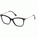 Tom Ford FT5510 Eyeglass Frames - Shiny Black Frame Color