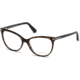 Tom Ford FT5513 Eyeglass Frames - Dark Havana Frame Color