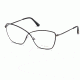 Tom Ford FT5518 Eyeglass Frames - Shiny Black Frame Color