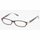 Tory Burch TY 2013 Eyeglasses Styles - Plum Frame w/Non-Rx 50 mm Diameter Lenses, 921-5014