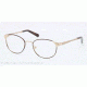 Tory Burch TY1034 Single Vision Prescription Eyeglasses 115-49 - Tortoise Gold Frame, Demo Lens Lenses