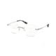 Tory Burch TY1058 Prescription Eyeglasses, 54mm, Silver, TY1058-3161-54-SV