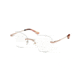Tory Burch TY1058 Prescription Eyeglasses, 54mm, Rose Gold, TY1058-3254-54-SV