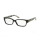 Tory Burch TY2025 TY2025 Bifocal Prescription Eyeglasses 3155-51 - Black/black White Marble Frame