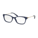 Tory Burch TY2063 Single Vision Prescription Eyeglasses 1520-51 - Navy Gold Frame