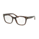Tory Burch TY4003 Single Vision Prescription Eyeglasses 1378-49 - Dark Tortoise Frame