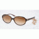 Tory Burch TY7039 Sunglasses 104313-5816 - Tortoise Orange Frame, Brown Gradient Lenses