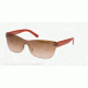Tory Burch TY7061 Sunglasses 114913-35 - Orange Frame, Brown Gradient Lenses