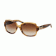 Tory Burch TY7073 Sunglasses 133413-57 - Medium Tortoise Frame, Brown Gradient Lenses