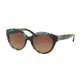 Tory Burch TY7087 Bifocal Prescription Sunglasses TY7087-3145T5-52 - Lens Diameter 52 mm, Frame Color Blue Brown Tort