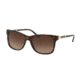 Tory Burch TY7109 Sunglasses 137813-55 - Dark Tortoise Frame, Brown Gradient Lenses