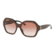 Tory Burch TY7120 Sunglasses 173113-57 - Eatern Print / Black Frame, Pink Gradient Lenses