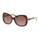 Tory Burch TY7133U Sunglasses 138414-57 - Bordeaux Frame, Pink/brown Gradient Lenses