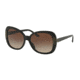 Tory Burch TY7133U Sunglasses 170913-57 - Black Frame, Brown Gradient Lenses