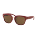 Tory Burch TY9041 Sunglasses 147973-53 - Matte Racing Red Frame, Brown Solid Lenses