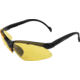 Allen ULTRX Verse Safety Glasses, Black Frame, Yellow Lens, 4183