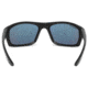 Under Armour Keepz Single Vision Prescription Sunglasses, Black w/Black Rubber Frame-U8630062-010168SV