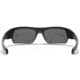 Under Armour Big Shot Sunglasses, Satin Black/Charcoal Gray Frame, Gray Polarized U8630085-010908