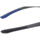 Under Armour Blitzing Sunglasses with Transparent Grey Frame and Blue to Grey Mirror Lens, Medium, UA0012S KB7-W1