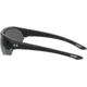 Under Armour Playmaker Sunglasses with Matte Black Frame and Grey Lens, Medium, UA0001GS 003-KA