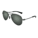 Under Armour UA Getaway M Sunglasses, Gray Polarized Lens, Satin Gunmetal, One Size Fits Most, UA8640118-910108