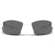 Under Armour Youth Nitro L Sunglasses, White/Black Frame, Gray Multiflection Lens U8600048-881101