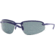 Vedalohd Como Sunglasses Blue Aluminum Frame Smoke Lenses 8007