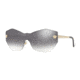 Versace GLAM MEDUSA SHIELD VE2182 Sunglasses 12526I-43 - , Gradient Grey Mirror Silver Lenses