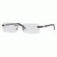 Versace VE1182 Bifocal Eyeglasses - 1270 Silver Demo Lens Frame / 54 mm Prescription Lenses, 1270-5417