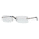 Versace VE1182 Bifocal Eyeglasses - 1274 Silver Demo Lens Frame / 54 mm Prescription Lenses, 1274-5417