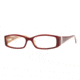 Versace VE3091B SV Prescription Eyeglasses Bordeaux On Havana Frame / 51 mm Prescription Lenses, 141-5115