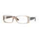 Versace VE3130 Progressive Eyeglasses Beaver Transparent Frame / 52 mm Prescription Lenses, 767-5216