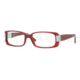 Versace VE3130 Progressive Eyeglasses Bordeaux Transp. Frame / 54 mm Prescription Lenses, 388-5416