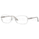 Versace VE1192 Single Vision Prescription Eyeglasses 1001-5216 - Gunmetal Frame