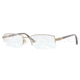 Versace VE1205 Bifocal Prescription Eyeglasses 1325-5218 - Matte Brass Frame