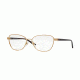 Versace VE1221 Single Vision Prescription Eyeglasses 1329-52 - Matte Brown Frame