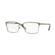 Versace VE1232 Progressive Prescription Eyeglasses 1262-56 - Brushed Gunmetal Frame