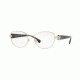 Versace VE1246B Bifocal Prescription Eyeglasses 1332-52 - Pale Gold Frame