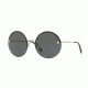 Versace VE2176 Sunglasses 125287-59 - Pale Gold Frame, Grey Lenses
