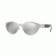 Versace VE2179 Single Vision Prescription Sunglasses VE2179-12666G-55 - Lens Diameter 55 mm, Frame Color Brushed Silver