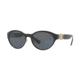 Versace VE2179 Single Vision Prescription Sunglasses VE2179-129187-55 - Lens Diameter 55 mm, Frame Color Black/pale Gold