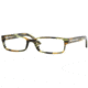 Versace VE3112 SV Prescription Eyeglasses Striped Green Frame / 52 mm Prescription Lenses, 811-5217