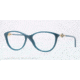 Versace VE3175A Single Vision Prescription Eyeglasses 5058-54 - Petroleum Blue Frame