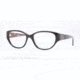 Versace VE3183 Single Vision Prescription Eyeglasses 5082-52 - Black/baroque Frame