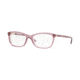 Versace VE3186 Single Vision Prescription Eyeglasses, 54mm, Transparent Violet, VE3186-5279-54-SV